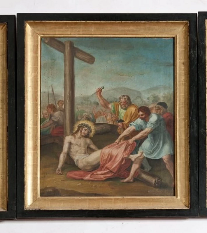 Via crucis - Gesù Cristo inchiodato alla croce